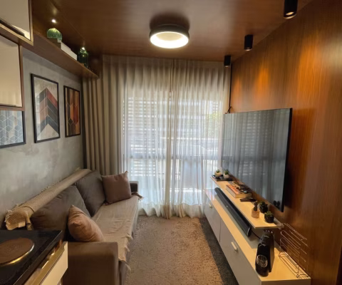 Apartamento a venda no smart farol da barra quarto e sala mobiliado