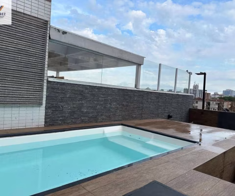 Vende-se apto com varanda/ 2 dorm/1 suite/3 wc/vaga de garagem