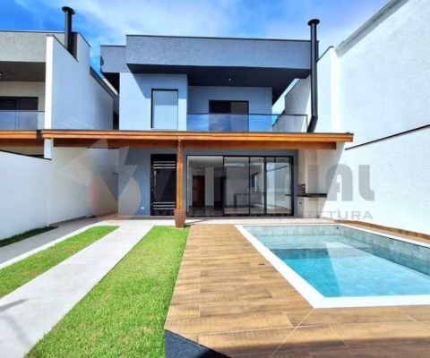 Sobrado à venda em Caraguatatuba, Balneário Copacabana, com 4 quartos, 172m²