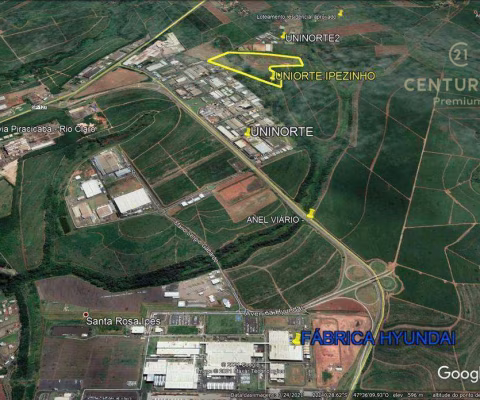 Terreno à venda, 1050 m² por R$ 617.000,00 - Loteamento Distrito Industrial Uninorte - Piracicaba/SP
