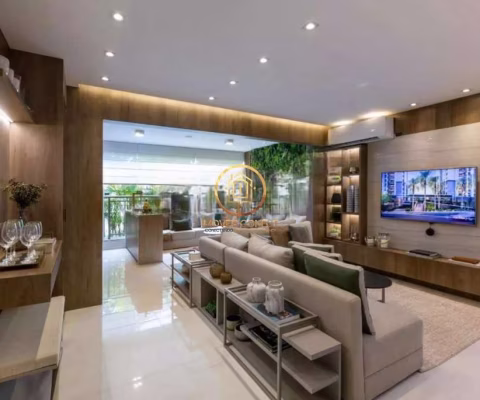 Apartamento à venda com 3 suítes sol da manhã no bairro Nova Campinas, 121m² em
