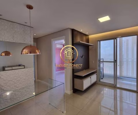 Apartamento a venda, 57m², 2 dormitórios (1 suíte), 2 vagas cobertas - Taquaral