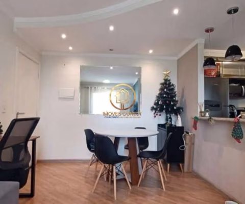Apartamento á venda de 55m², 2 quartos, 1 vaga, e varanda no Bonfim, Campinas/SP