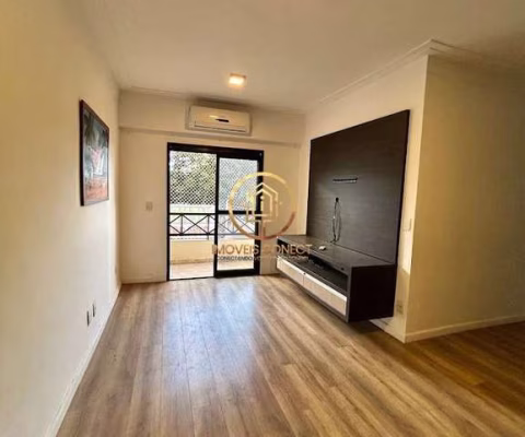 Apartamento com 78m², 3 dormitórios e 2 vagas cobertas no Taquaral