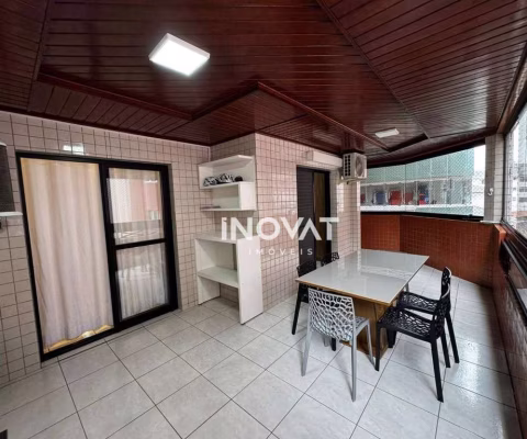 Apartamento com 2 dormitórios à venda, 106 m² por R$ 590.000,00 - Canto do Forte - Praia Grande/SP