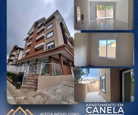 Apartamento novo no centro de Canela com 2 suítes