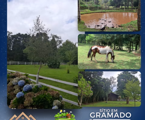 Sítio em Gramado com duas benfeitorias!