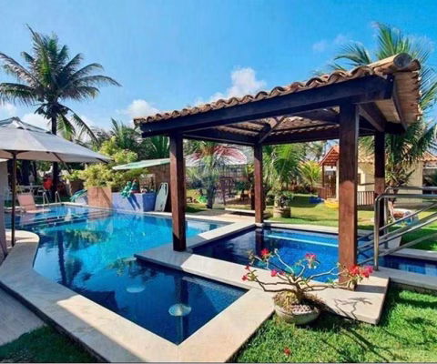 VENDA DE CASA DE LUXO Á BEIRA MAR NA PRAIA DE GRAÇANDU LITORAL NORTE DE NATAL/RN