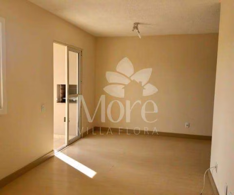 LOCAÇÃO de Apartamento modelo Angelina, 2 Quartos, Cozinha com Gabinete, em Condomínio no Villa Flora em Sumaré/SP