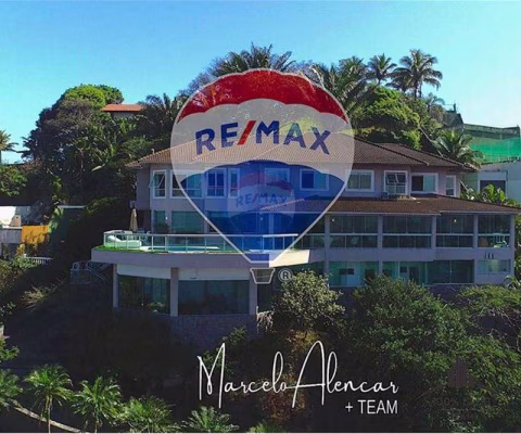 Casa  no Joá Alto luxo. 2.500m2 terreno  1.000m2 área construída , 5 suites, 6 vagas,  vista para o mar e montanha em todos os ambiente