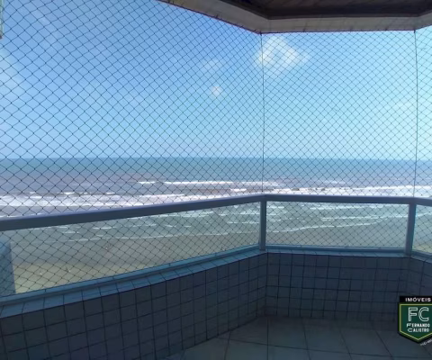 AP0275 AP 2 QUARTOS SUITE 2 VARANDAS FRENTE MAR MONGAGUÁ SP