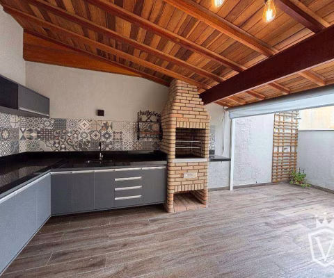 Casa com 3 dormitórios à venda, 123 m² por R$ 866.000,00 - Jardim Colônia - Jundiaí/SP