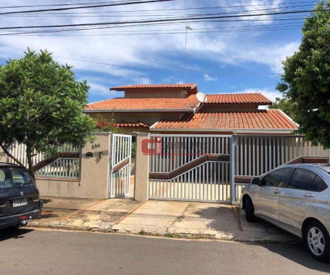 Casa com 3 dormitórios para alugar, 210 m² por R$ 4.500,00/mês - Centro - Jaguariúna/SP
