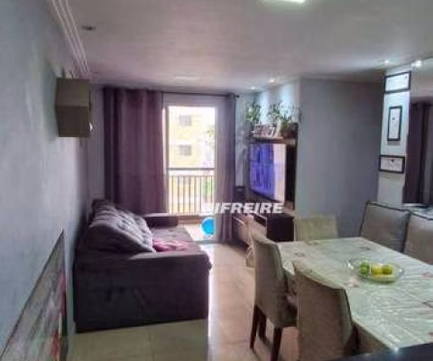 Apartamento com 3 dormitórios para alugar, 65 m² por R$ 3.395,00/mês - Utinga - Santo André/SP