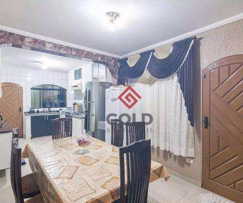 Casa com 4 dormitórios, 260 m² - venda por R$ 750.000,00 ou aluguel por R$ 4.609,00/mês - Jardim Itapoan - Santo André/SP