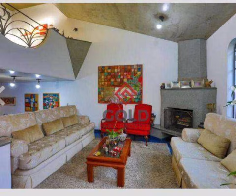 Sobrado com 4 dormitórios, 400 m² - venda por R$ 2.800.000,00 ou aluguel por R$ 10.400,00/mês - Vila Bastos - Santo André/SP