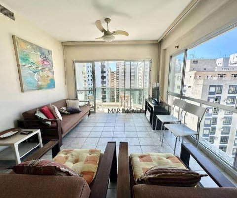 Apartamento com 4 dormitórios à venda, 110 m² por R$ 690.000 - Barra Funda - Guarujá/SP