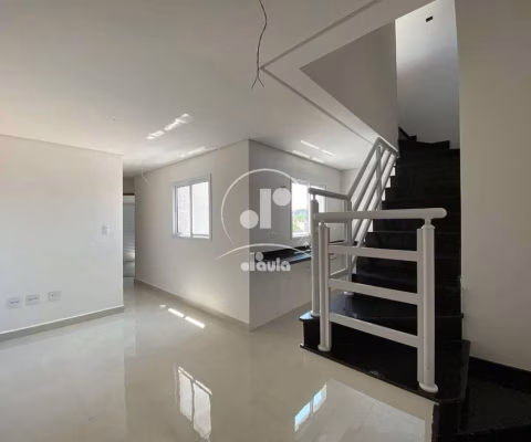 Cobertura a venda com 94m², 2 dormitórios com 1 suíte e 1 garagem na Vila Pires em Santo André