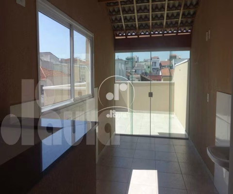 Cobertura de 98m² à venda em Santo André-SP! 2 quartos, 1 sala, 1 banheiro, 1 vaga de garagem. Venha conferir!