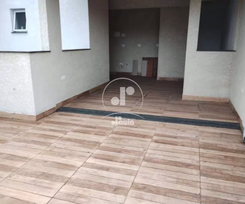 Oportunidade única: Cobertura à venda em Santo André-SP, Jardim Bela Vista, 2 quartos, 1 suíte, 1 sala, 3 banheiros, 1 vaga, 90m².