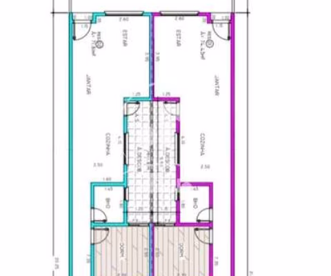 Casa à venda em Santo André-SP na Vila Francisco Matarazzo: 3 quartos, 1 suíte, sala, 2 vagas e 71,81 m².
