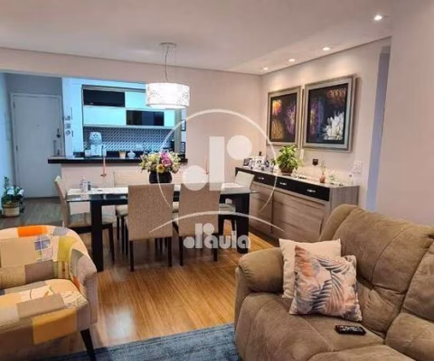 Apartamento de 88,00m² à venda na Vila Bastos em Santo André-SP: 3 quartos, 1 suíte, 2 banheiros, 2 vagas. Confira!