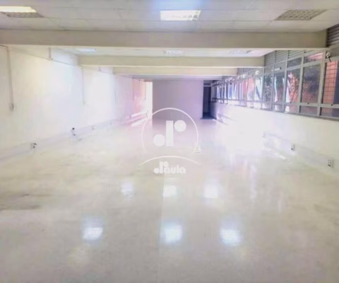 salão com 344,00m² para locação no jardim bela vista, aluguel, comercial, comercio, santo andre