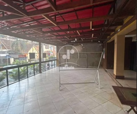 salão comercial pra locação no bairro jardim em santo andre, ponto comercial, locação
