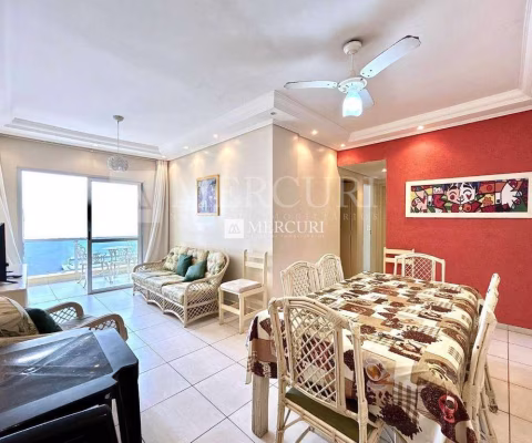 Apartamento no Guarujá, Enseada, Com Sacada e 3 Quartos