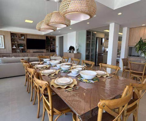 Cobertura com 5 dormitórios para alugar, 300 m² por R$ 4.000,00/dia - Sorocotuba - Guarujá/SP