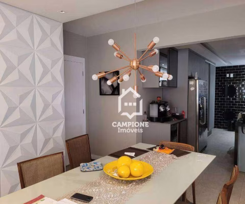 Apartamento com 3 dormitórios à venda, 134 m² por R$ 1.850.000,00 - Vila Anastácio - São Paulo/SP