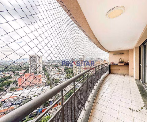 Apartamento com 4 dormitórios para alugar, 172 m² por R$ 10.530,00/mês - Vila Leopoldina - São Paulo/SP