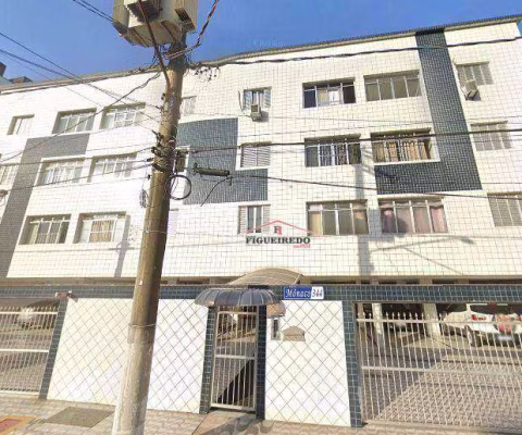 Apartamento com 1 dormitório à venda, 60 m² por R$ 210.000 - Tupi - Praia Grande/SP