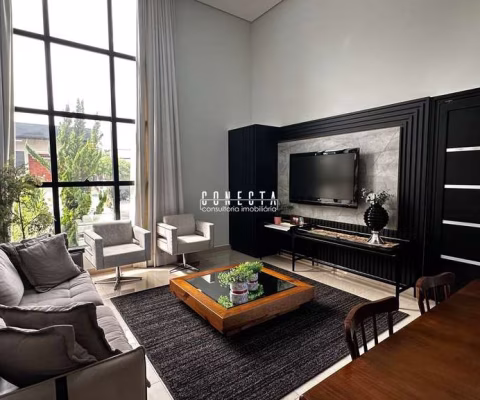Casa Térrea em Indaiatuba, Condomínio Viena com 3 suítes - 158,46 m²