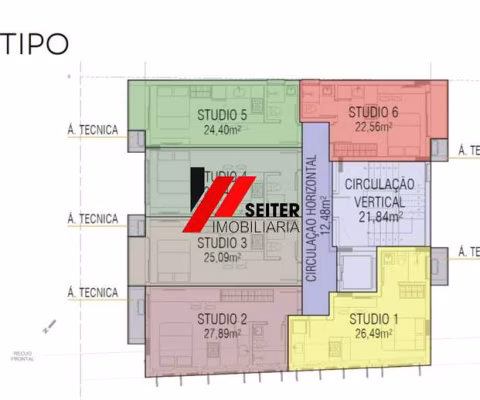 Studio a venda na Trindade Próximo a UFSC