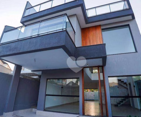 Casa com 4 suítes à venda, 339 m² por R$ 3.400.000 - Recreio dos Bandeirantes - Rio de Janeiro/RJ