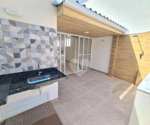 Excelente cobertura linear sala quarto com área externa - R$1.070.000,00 - Copacabana - RJ