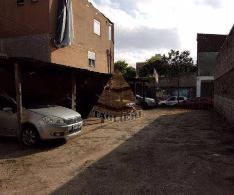 TERRENO PARA  VENDA NO TATUAPÉ - está locado, mas vende