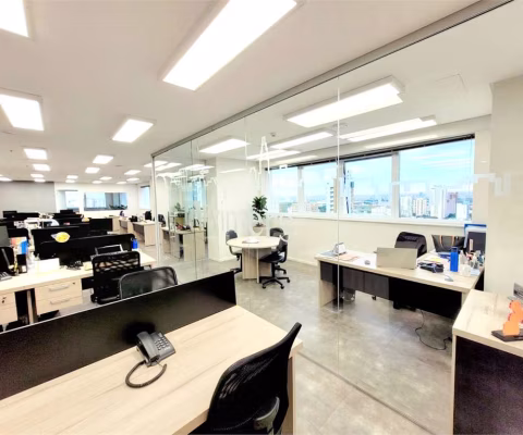 Laje Comercial Mobiliada no Edifício K1 – Santana
