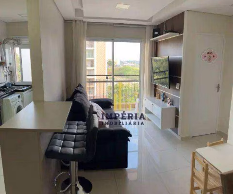 Apartamento com 2 dormitórios à venda, 57 m² por R$ 375.000 - Vila Nambi - Jundiaí/SP