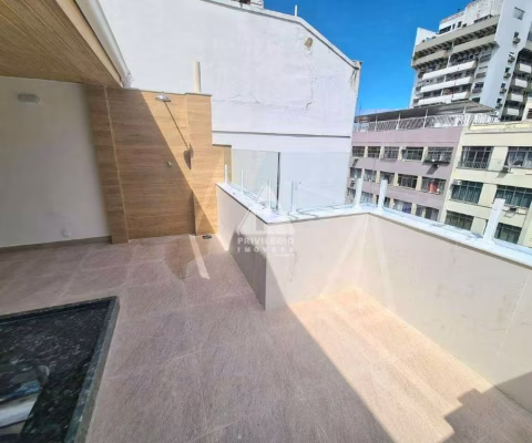Cobertura reformada com vista para o Cristo