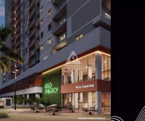 RIO ENERGY, apartamento tipo Stúdio, novo, com infraestrutura completa, a venda no Porto Maravilha