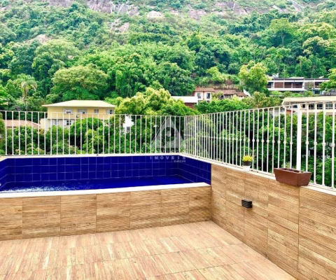 Cobertura à venda, 5 quartos, 1 suíte, 2 vagas, Laranjeiras - RIO DE JANEIRO/RJ