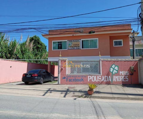 Pousada com 10 quartos, próximo da praia de Costazul e do Centro de Rio das Ostras, 400 m² - venda - Costazul - Rio das Ostras/RJ