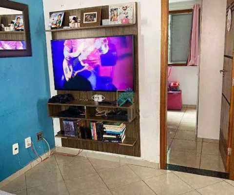 Apartamento bem distribuído com 48m² composto por 2 dormitórios, à venda por R$ 245.000 - Santa Teresinha, SBC/SP
