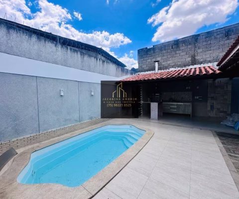 Casa em rua segura no Sim com piscina e area gourmet