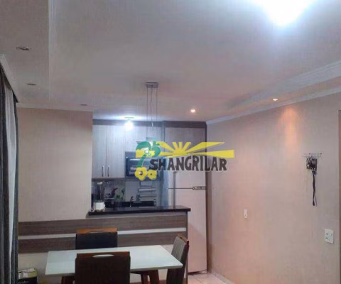 Apartamento com 2 dormitórios à venda, 50 m² por R$ 340.000 - Piraporinha - Diadema/SP