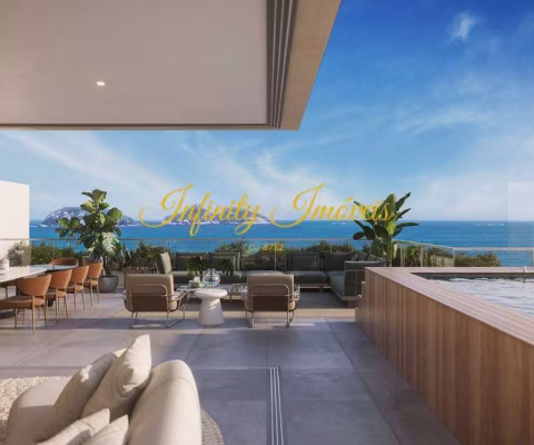 Signature Cobertura Duplex 3 quartos com suíte na praia do Pepê