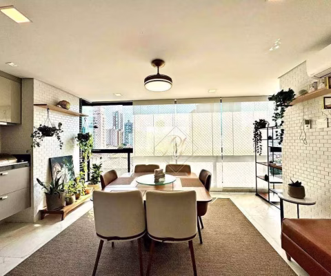 Apartamento com 3 dormitórios à venda, 120 m² por R$ 1.674.000,00 - Aparecida - Santos/SP