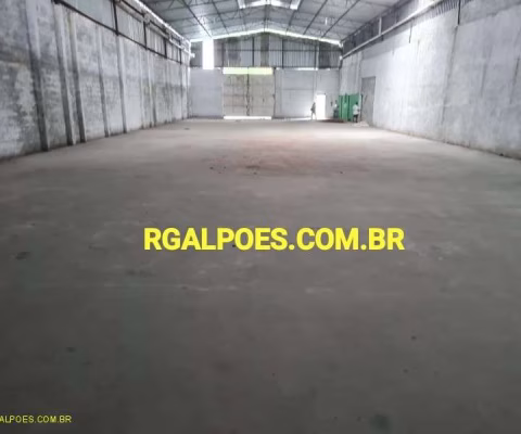 Barracão / Galpão / Depósito com 2 salas para alugar na Avenida Almeida Garret, 324, Figueira, Duque de Caxias